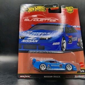 Hot Wheels Premium Nissan 300ZX Blue Silhouettes 2025
